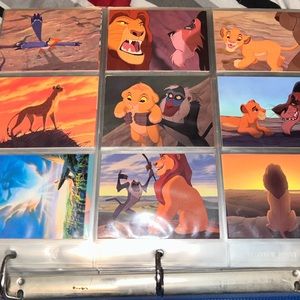 The Lion King series 1, 1994 Skybox base card set of 90